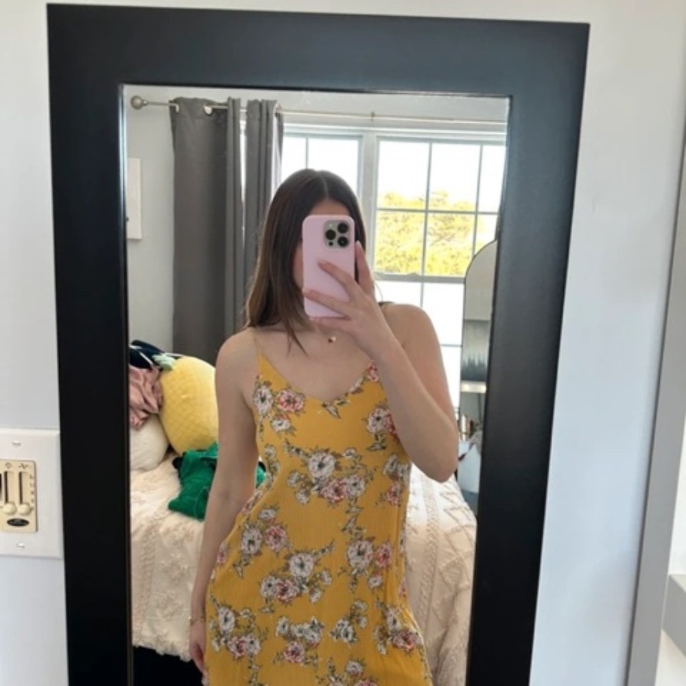Yellow Asos Mini Dress
